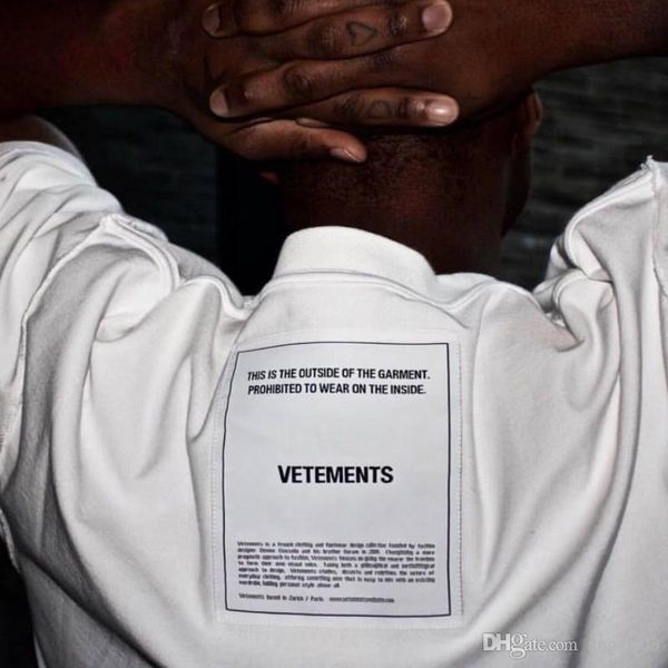 vetements applique tee oversized t-shirt gradient embroidery fashion casual t-shirt streetwear hip-hop summer men women loose tee hftttx117, White;black 
vetements applique tee oversized t-shirt gradient embroidery fashion casual t-shirt streetwear hip-hop summer men women loose tee hftttx117, White;black
