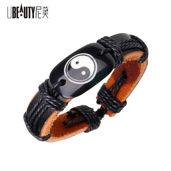 ubeauty personality animal bracelet vintage adjustable leather resin tibetan style yin yang elephant owl charm cuff bracelet, Golden;silver
ubeauty personality animal bracelet vintage adjustable leather resin tibetan style yin yang elephant owl charm cuff bracelet, Golden;silver