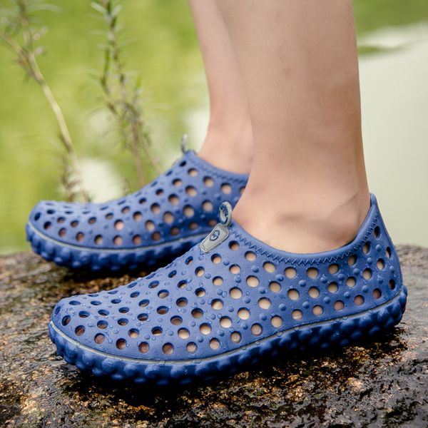men casual clogs summer sandals garden beach shoes size 40-45 jelly shoes breathable slip-on man hole, Black
men casual clogs summer sandals garden beach shoes size 40-45 jelly shoes breathable slip-on man hole, Black