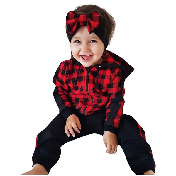 toddler baby boys clothes kids casual plaid suid long sleeve plaid hoodie sweatshirt pants headband set outfits, White
toddler baby boys clothes kids casual plaid suid long sleeve plaid hoodie sweatshirt pants headband set outfits, White