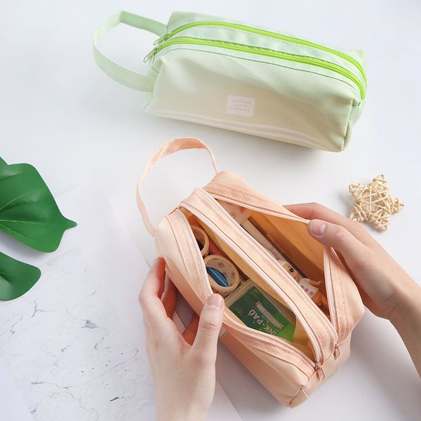 becode японский молния пенал большой емкости персонализированные art pencil box студент творческий холст канцелярские принадлежности зеленый
becode японский молния пенал большой емкости персонализированные art pencil box студент творческий холст канцелярские принадлежности зеленый