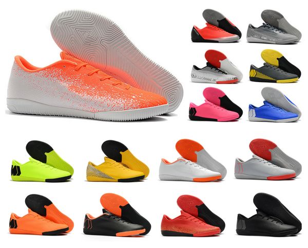 mercurial vaporx xii academy ic 12 mens indoor turf cr7 cristiano ronaldo neymar soccer football shoes cleats boots size 39-45
mercurial vaporx xii academy ic 12 mens indoor turf cr7 cristiano ronaldo neymar soccer football shoes cleats boots size 39-45