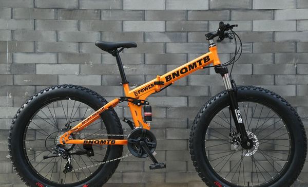 snow bike folding mtb 26 7 21 24 27 speed double disc mountain fat bicycle suspension steel frame 4 tire aluminum wheel
snow bike folding mtb 26 7 21 24 27 speed double disc mountain fat bicycle suspension steel frame 4 tire aluminum wheel
