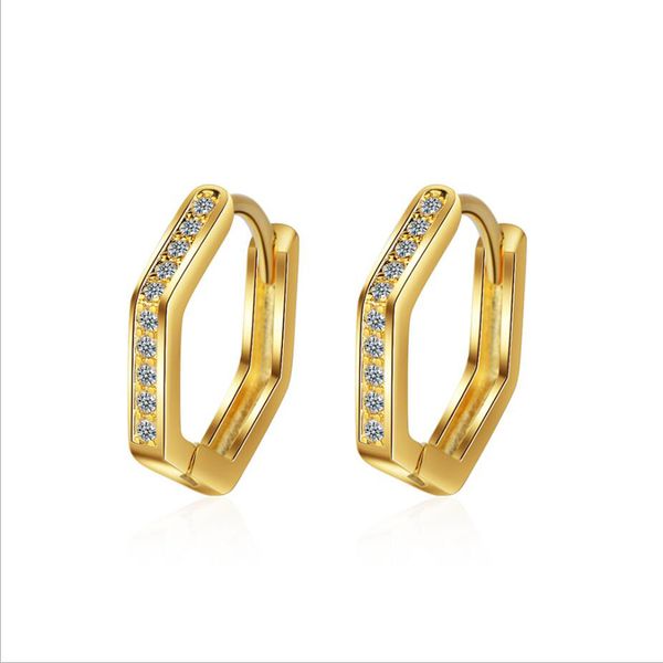 onevan new fashion gold 925 sterling silver earrings for women geometric shiny zircon ear hoop earring female anniversary gifts, Golden
onevan new fashion gold 925 sterling silver earrings for women geometric shiny zircon ear hoop earring female anniversary gifts, Golden