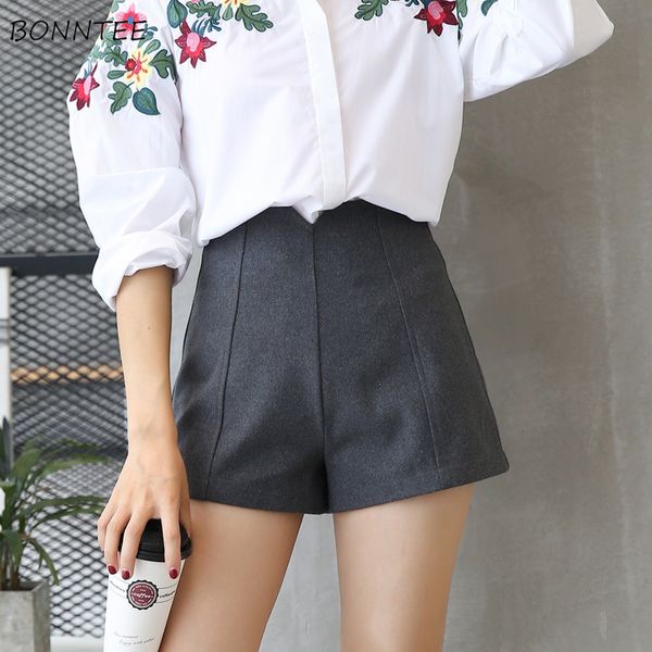 shorts women a-shaped high-waist casual slim trendy autumn winter solid elegant womens ladies all-match zipper chic, White;black
shorts women a-shaped high-waist casual slim trendy autumn winter solid elegant womens ladies all-match zipper chic, White;black