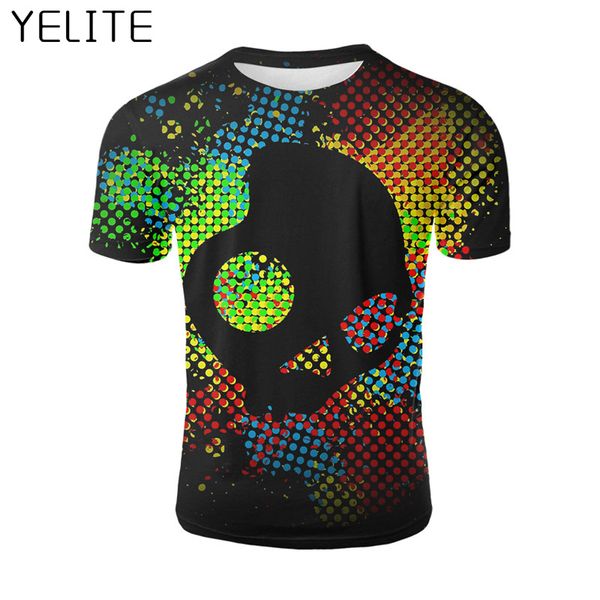 yelite skull tshirt tau t-shirt punk rock clothing hip-hop tee anime clothes men clothing print fashion 2019 o-neck t shirt, White;black
yelite skull tshirt tau t-shirt punk rock clothing hip-hop tee anime clothes men clothing print fashion 2019 o-neck t shirt, White;black