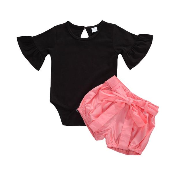 clothing sets born baby girl clothes 2pcs trumpet sleeve romper+ bow shorts casual outdoor 0-18m infant suit, White
clothing sets born baby girl clothes 2pcs trumpet sleeve romper+ bow shorts casual outdoor 0-18m infant suit, White