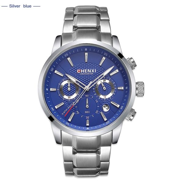 chenxi watches men luxury brand business military quartz watch mens sports dress wristwatches man clock relogio masculino, Slivery;brown
chenxi watches men luxury brand business military quartz watch mens sports dress wristwatches man clock relogio masculino, Slivery;brown