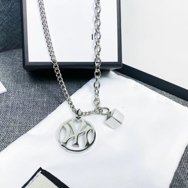 jewelry stainless bracelet necklaces bangles pulseiras alloy necklaces for women and man for gift with box rt996, Silver
jewelry stainless bracelet necklaces bangles pulseiras alloy necklaces for women and man for gift with box rt996, Silver