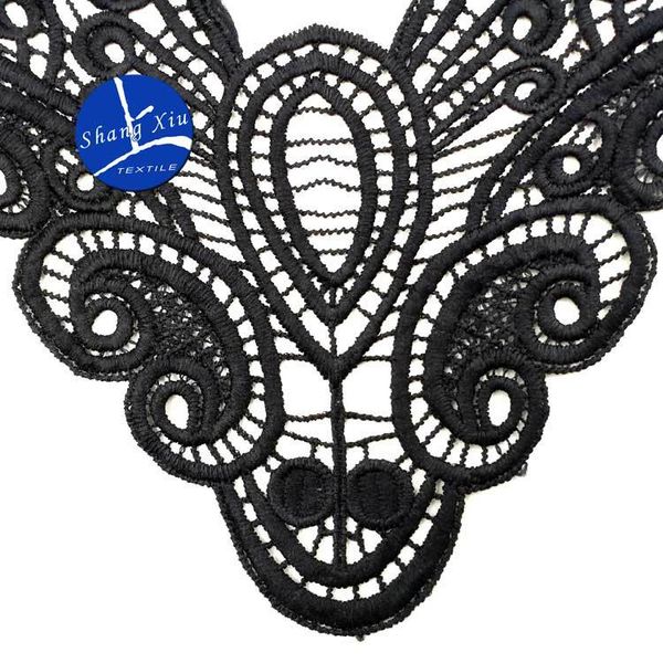 emboidery neck collar diy fake detachable collars water-soluble women corsage three-dimensional lace accessories, Black
emboidery neck collar diy fake detachable collars water-soluble women corsage three-dimensional lace accessories, Black