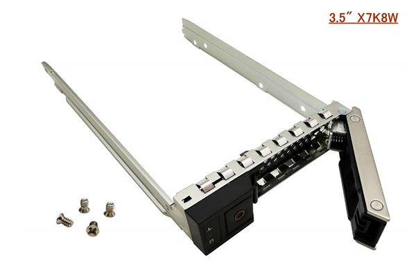 3.5" x7k8w sas sata hard drive caddy tray enclosure compatible with poweredge servers r440 r540 r640 r6415 r740 r740xd r7415 r7425 c642
3.5" x7k8w sas sata hard drive caddy tray enclosure compatible with poweredge servers r440 r540 r640 r6415 r740 r740xd r7415 r7425 c642
