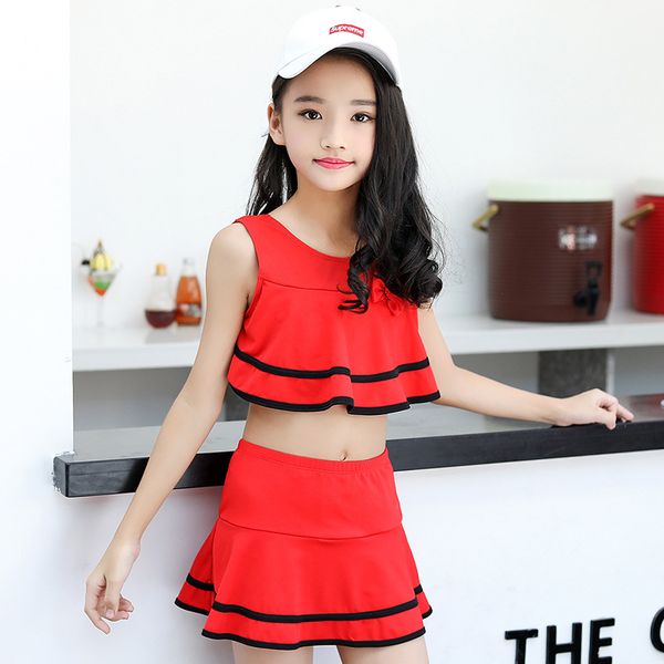 children swimwear big kids summer two pieces skirt swimsuit girl bikini meisjes beach wear summer swimsuit for girls teenager
children swimwear big kids summer two pieces skirt swimsuit girl bikini meisjes beach wear summer swimsuit for girls teenager