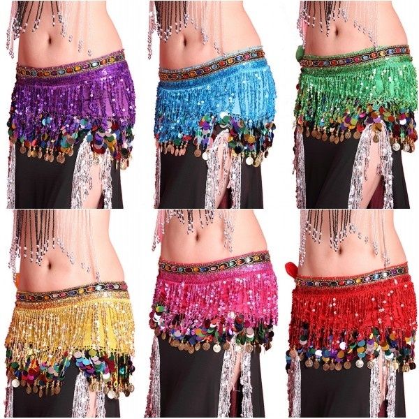 multi color chiffon belly dance hip scarf coin sequin belt skirt tassel hip wrap, Black;red
multi color chiffon belly dance hip scarf coin sequin belt skirt tassel hip wrap, Black;red
