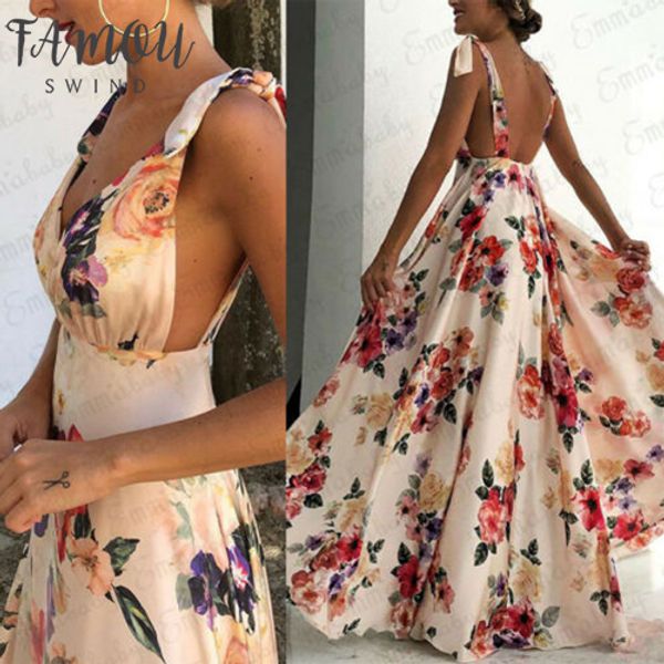 2020 new women boho long maxi printed dress ladies cocktail party backless v neck summer beach sundress, Black;gray
2020 new women boho long maxi printed dress ladies cocktail party backless v neck summer beach sundress, Black;gray