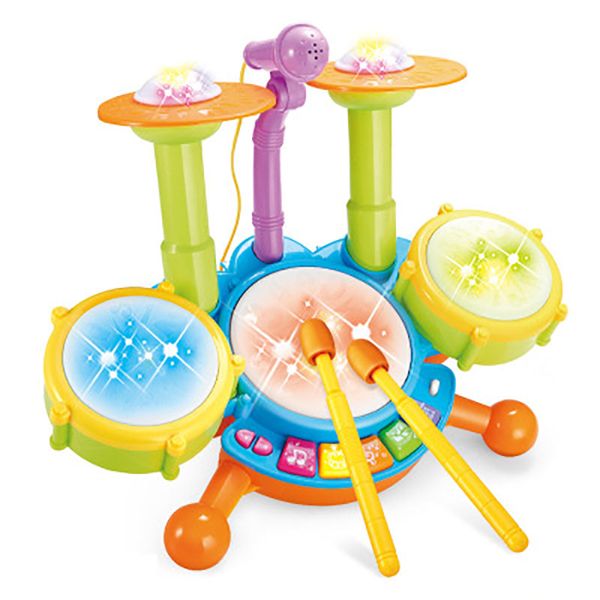 детская electric light музыка с микрофоном джаз drum set электронные ударные музыкальные инструменты дети обучающие игрушки
детская electric light музыка с микрофоном джаз drum set электронные ударные музыкальные инструменты дети обучающие игрушки