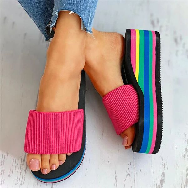 vertvie summer ladies shoes women slippers rainbow color flat with sandals women casual beach shoes for woman femme pantoufles, Black
vertvie summer ladies shoes women slippers rainbow color flat with sandals women casual beach shoes for woman femme pantoufles, Black
