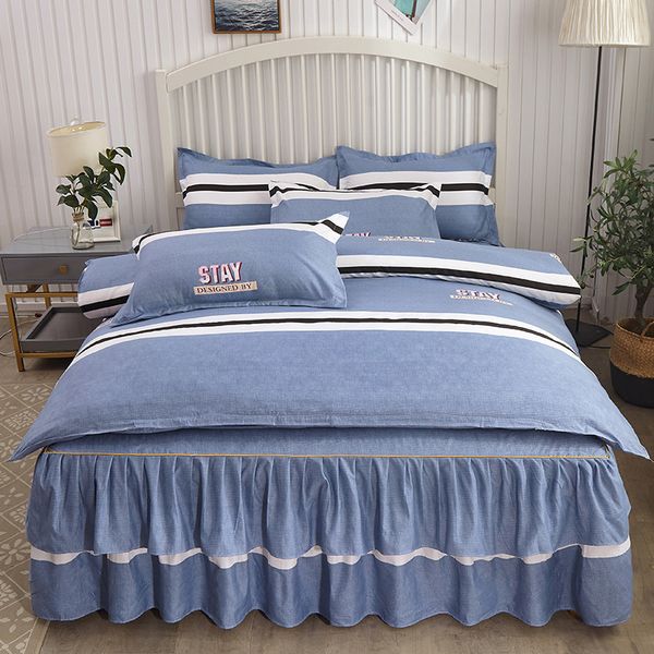 4pcs/set korean bed skirt home bedroom bed cover sheets quilt cover bedding skirt
4pcs/set korean bed skirt home bedroom bed cover sheets quilt cover bedding skirt