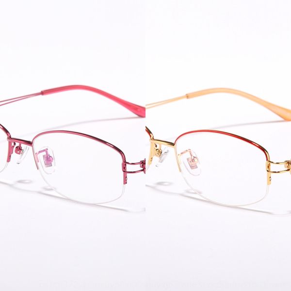 goddess pure titanium women's half-frame myopia myopia glasses frame pure titanium glasses, Silver
goddess pure titanium women's half-frame myopia myopia glasses frame pure titanium glasses, Silver