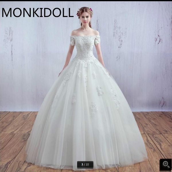 robe de mariage 2016 new arrival ball gown white wedding dress lace appliques beading pearls wedding gowns off the shoulder bride dress
robe de mariage 2016 new arrival ball gown white wedding dress lace appliques beading pearls wedding gowns off the shoulder bride dress