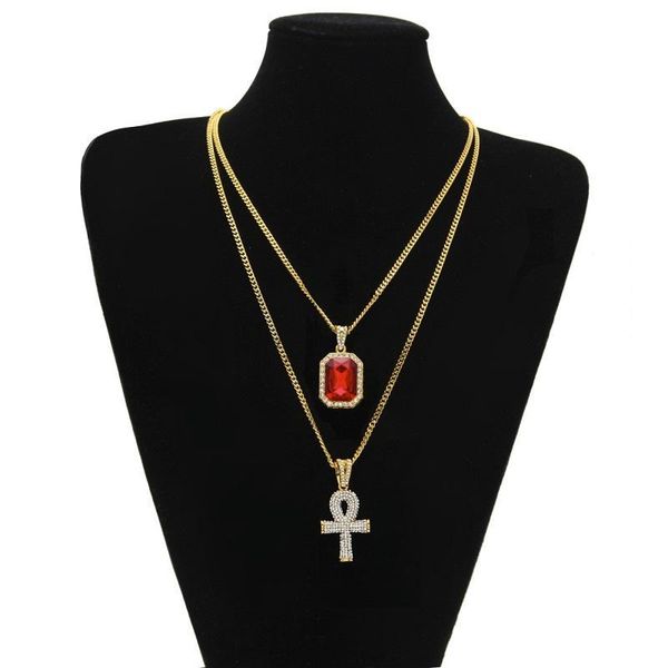 mens fashion hip hop jewelry new gold chain rhinestone red ruby cross pendant necklace jewelry set, Silver
mens fashion hip hop jewelry new gold chain rhinestone red ruby cross pendant necklace jewelry set, Silver