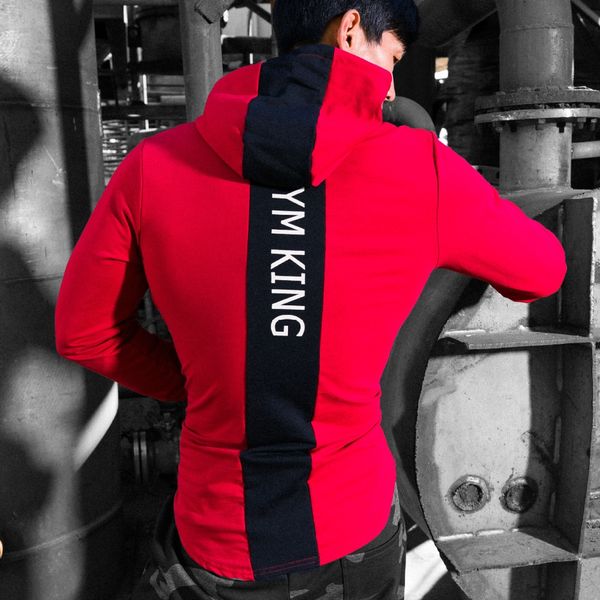 fashion men's 2019 spring and autumn new sports sweatshirts men's casual running training loose thin hooded jacket, Black
fashion men's 2019 spring and autumn new sports sweatshirts men's casual running training loose thin hooded jacket, Black