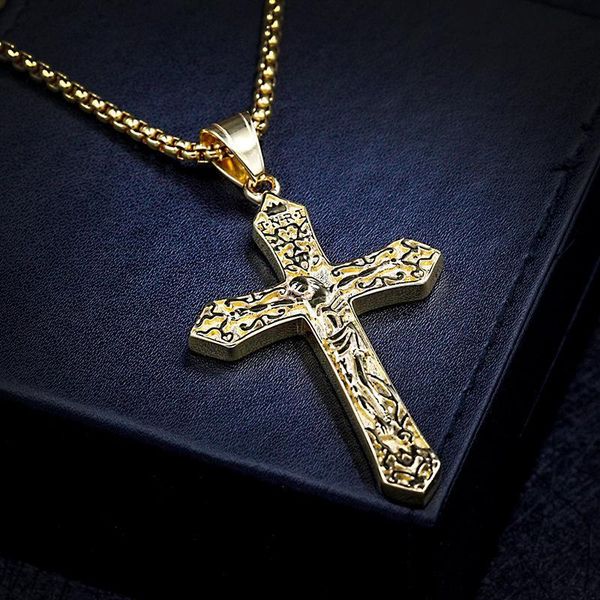 classic alloy jesus cross hip hop pendant necklace full rhinestones thick gold plating hip-hop jewelry hiphop styles mens necklace, Silver
classic alloy jesus cross hip hop pendant necklace full rhinestones thick gold plating hip-hop jewelry hiphop styles mens necklace, Silver