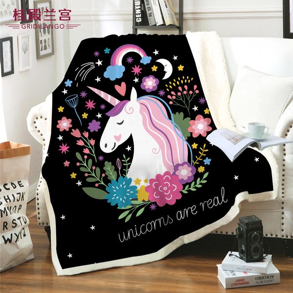 gridilango customized cartoon unicorn black microfiber bed blanket plush sherpa throw blanket for kids gifts dropshipping
gridilango customized cartoon unicorn black microfiber bed blanket plush sherpa throw blanket for kids gifts dropshipping