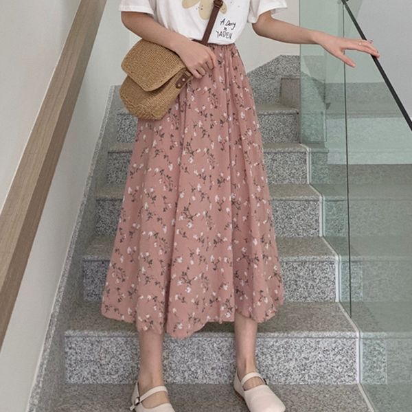 skirts fashionable women's clothing retro floral long skirt summer beach sunny ladies high waist, Black
skirts fashionable women's clothing retro floral long skirt summer beach sunny ladies high waist, Black