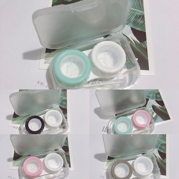 frosted unprinted simple transparent dual- glasses contact portable myopia nursing myopia contact box care box
frosted unprinted simple transparent dual- glasses contact portable myopia nursing myopia contact box care box