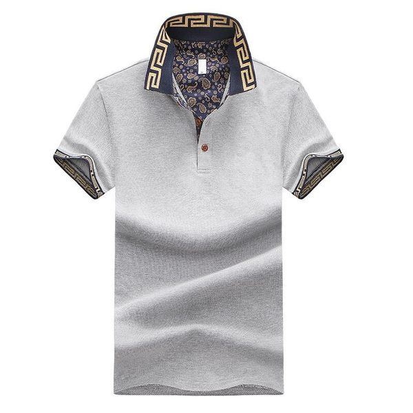 fashion shirt luxury design male summer turn-down collar short sleeves 100% cotton shirt men 4 colors, White;black
fashion shirt luxury design male summer turn-down collar short sleeves 100% cotton shirt men 4 colors, White;black