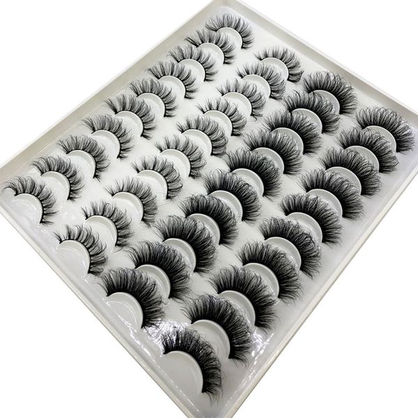 false eyelashes hbzgtlad 20 pairs natural fake lashes long makeup 3d mink eyelash extension for beauty
false eyelashes hbzgtlad 20 pairs natural fake lashes long makeup 3d mink eyelash extension for beauty