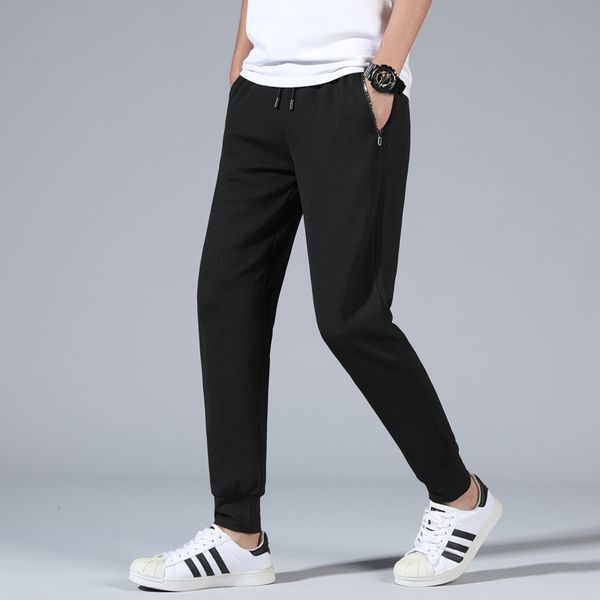 casual skinny pants mens joggers sweatpants fitness workout track pants new autumn male fashion trousers, Black
casual skinny pants mens joggers sweatpants fitness workout track pants new autumn male fashion trousers, Black