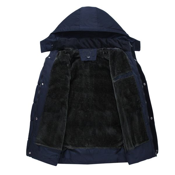 men's winter thick fleece down jacket new 2018 hooded coats casual thick down parka male slim casual cotton-padded coats -4xl, Black
men's winter thick fleece down jacket new 2018 hooded coats casual thick down parka male slim casual cotton-padded coats -4xl, Black