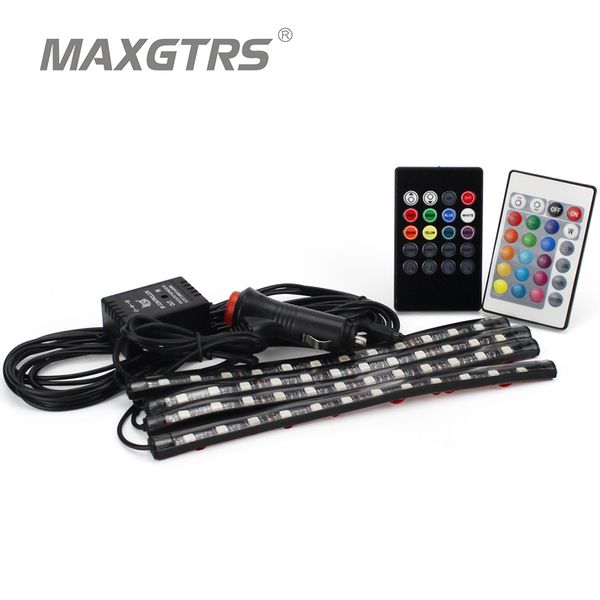 4pcs 12 smd remote music control colorful rgb led auto car interior floor decorative strip light atmosphere lamp car styling
4pcs 12 smd remote music control colorful rgb led auto car interior floor decorative strip light atmosphere lamp car styling