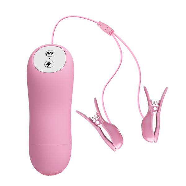 electric shock nipple clamps clips stimulation torture massager 7-speed vibrating function toys for women bi-014648
electric shock nipple clamps clips stimulation torture massager 7-speed vibrating function toys for women bi-014648