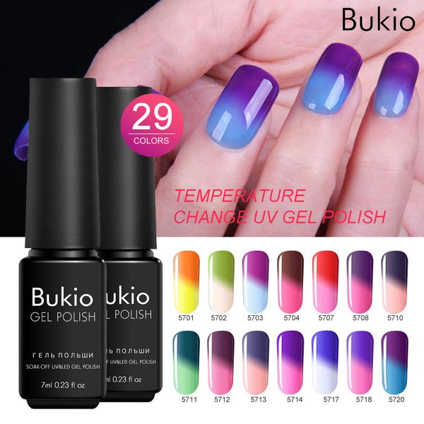 bukio temperature change nail gel polish enamels simi permanent soak-off uv gel varnish camouflage for nails nail art lacquer, Red;pink
bukio temperature change nail gel polish enamels simi permanent soak-off uv gel varnish camouflage for nails nail art lacquer, Red;pink