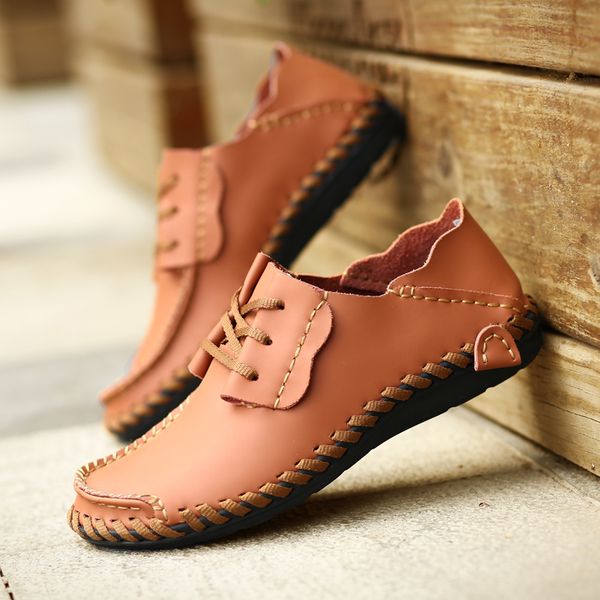 new genuine leather men's boat shoes spring summer outdoor men flats handmade loafer office business man big size 38-50 footwear
new genuine leather men's boat shoes spring summer outdoor men flats handmade loafer office business man big size 38-50 footwear