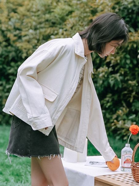 cowboy coat women loose autumn korean harajuku style short jackets women 2019 white female jacket loose outerwear feminine coat, Black;brown
cowboy coat women loose autumn korean harajuku style short jackets women 2019 white female jacket loose outerwear feminine coat, Black;brown