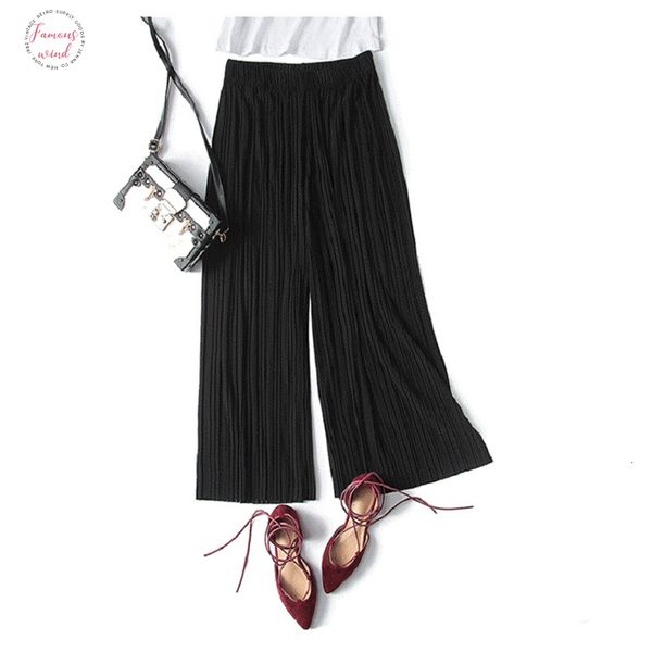 thin 2019 summer pants women high waist loose wide leg pants casual trousers ladies pink thin long loose pants, Black;white
thin 2019 summer pants women high waist loose wide leg pants casual trousers ladies pink thin long loose pants, Black;white