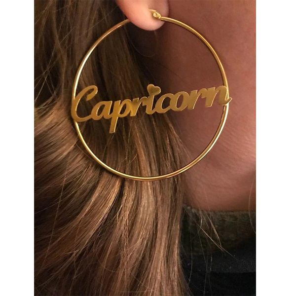 custom hoop earrings personalized name stainless steel letter earring for women 3 color custom name circle earrings weddings jewelry, Golden;silver
custom hoop earrings personalized name stainless steel letter earring for women 3 color custom name circle earrings weddings jewelry, Golden;silver