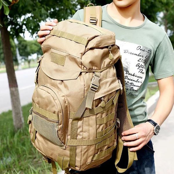 50l outdoor tactical backpack molle army camping hiking large pack 800d waterproof mountaineering camouflage bags men
50l outdoor tactical backpack molle army camping hiking large pack 800d waterproof mountaineering camouflage bags men