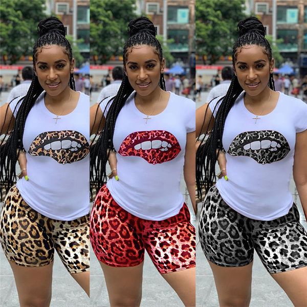 губы printed женщины tracksuit summer leopard printed короткие рукава женская 2pcs установить повседневный спорт женский одежда, Gray
губы printed женщины tracksuit summer leopard printed короткие рукава женская 2pcs установить повседневный спорт женский одежда, Gray