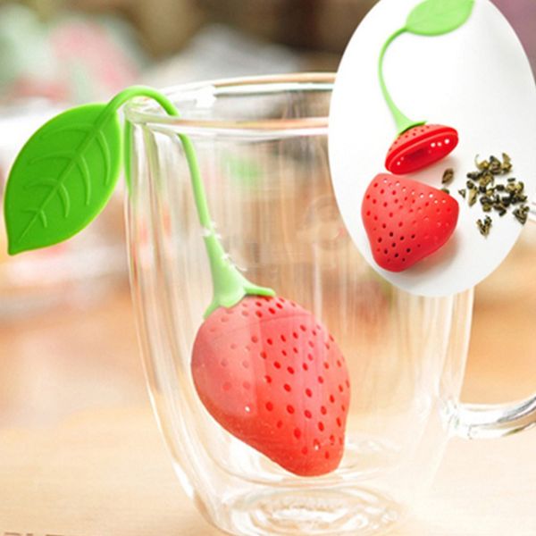 lovely silicone strawberry tea infuser teabag kettle loose tea leaf strainer ball holde filter tea teapot tool
lovely silicone strawberry tea infuser teabag kettle loose tea leaf strainer ball holde filter tea teapot tool