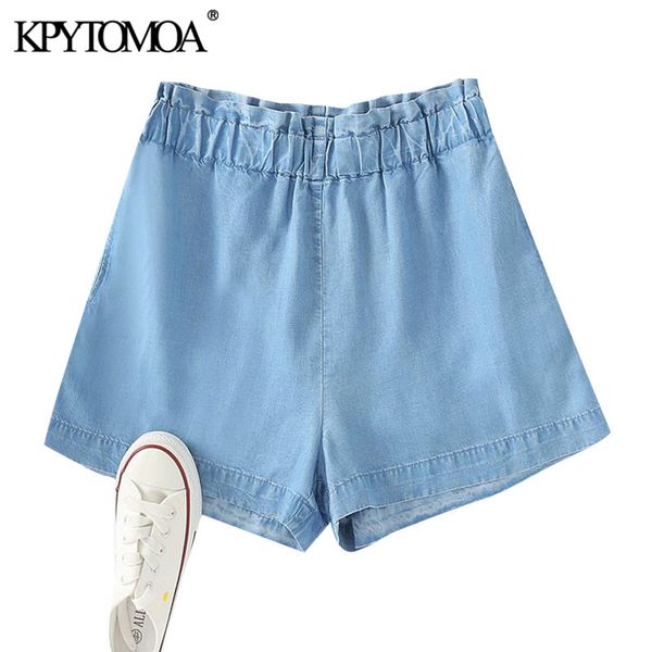 kpytomoa women 2020 chic fashion solid basic denim shorts vintage high elastic waist side pockets female short jeans mujer, Blue
kpytomoa women 2020 chic fashion solid basic denim shorts vintage high elastic waist side pockets female short jeans mujer, Blue