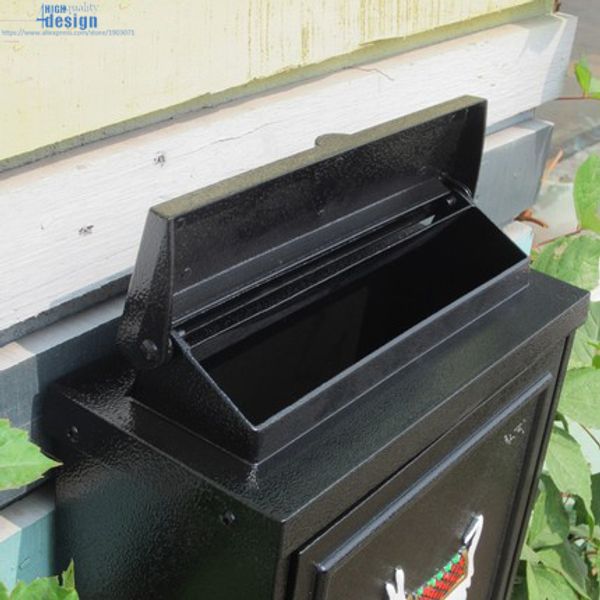 loyal retro mailbox rainproof handcraft large box rural creative letter mail postbox villa outdoor decor poppy flower with lock
loyal retro mailbox rainproof handcraft large box rural creative letter mail postbox villa outdoor decor poppy flower with lock