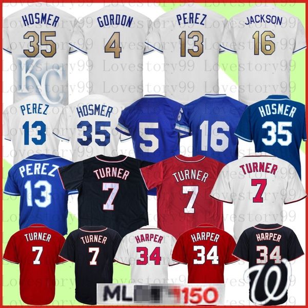 Kansas City 13 Salvador Perez Royals 16 Bo Jackson 4 Alex Gordon 35 Eric Hosmer 5 George Brett Embroidery Baseball Jerseys 2019 Stitched
Kansas City 13 Salvador Perez Royals 16 Bo Jackson 4 Alex Gordon 35 Eric Hosmer 5 George Brett Embroidery Baseball Jerseys 2019 Stitched