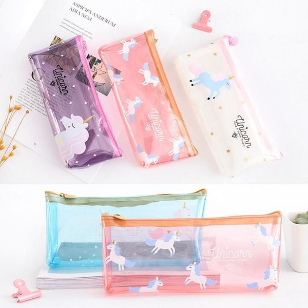 limit shows lovely clear funny jelly unicorn pencil/pen case stationery bag cosmetic makeup pouch gifts for school and office
limit shows lovely clear funny jelly unicorn pencil/pen case stationery bag cosmetic makeup pouch gifts for school and office