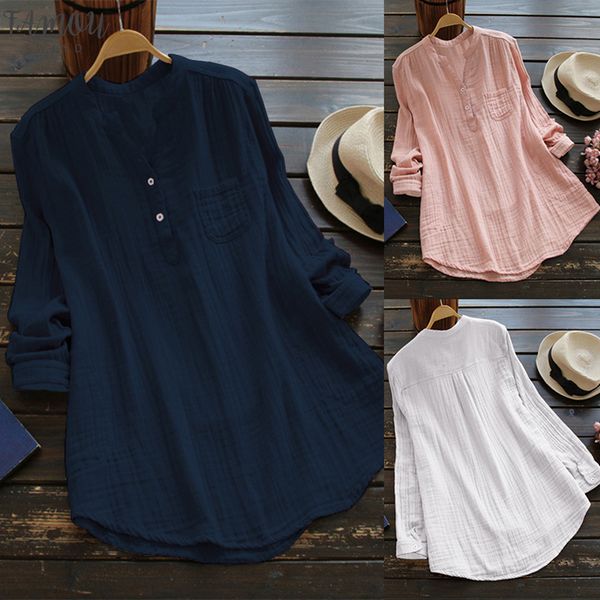 womens summer autumn cotton loose casual shirt ladies long sleeve harajuku blouse vintage hipster blusa plus size s 5xl, White
womens summer autumn cotton loose casual shirt ladies long sleeve harajuku blouse vintage hipster blusa plus size s 5xl, White