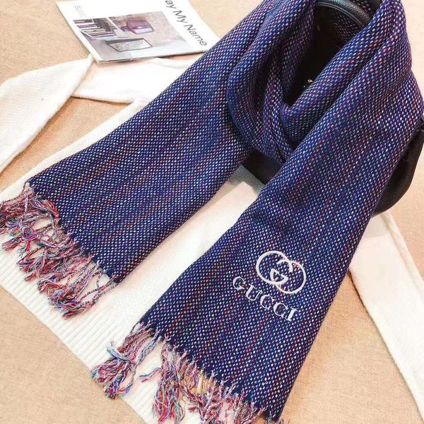 two colors of welfare scarf for autumn and winter 2020 can be chosen and matched at will, Blue;gray
two colors of welfare scarf for autumn and winter 2020 can be chosen and matched at will, Blue;gray