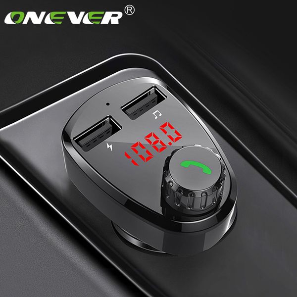 onever wireless bluetooth fm transmitter handskit double usb car charger mp3 player radio automotivo voltage monitoring new
onever wireless bluetooth fm transmitter handskit double usb car charger mp3 player radio automotivo voltage monitoring new